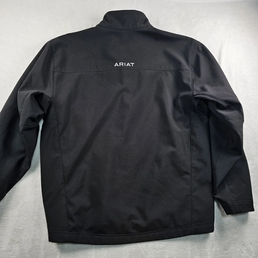 Ariat Jacket Mens L Vernon 2.0 Softshell Wind Water Resisant Outdoor Cowboy West